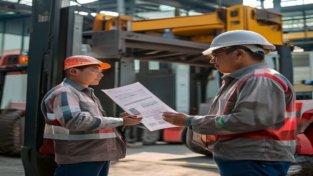 Harga sewa forklift di Bandar Lampung: tarif harian, bulanan, dan paket khusus untuk proyek konstruksi.