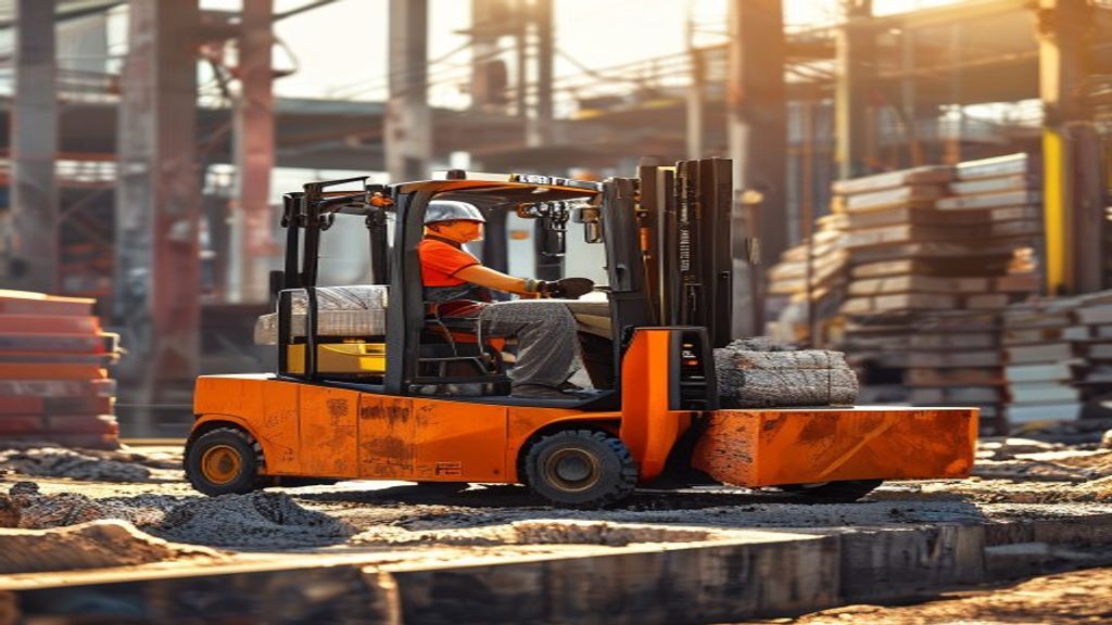 Forklift berkualitas tinggi disewakan di Lampung untuk proyek angkut material cepat dan aman.