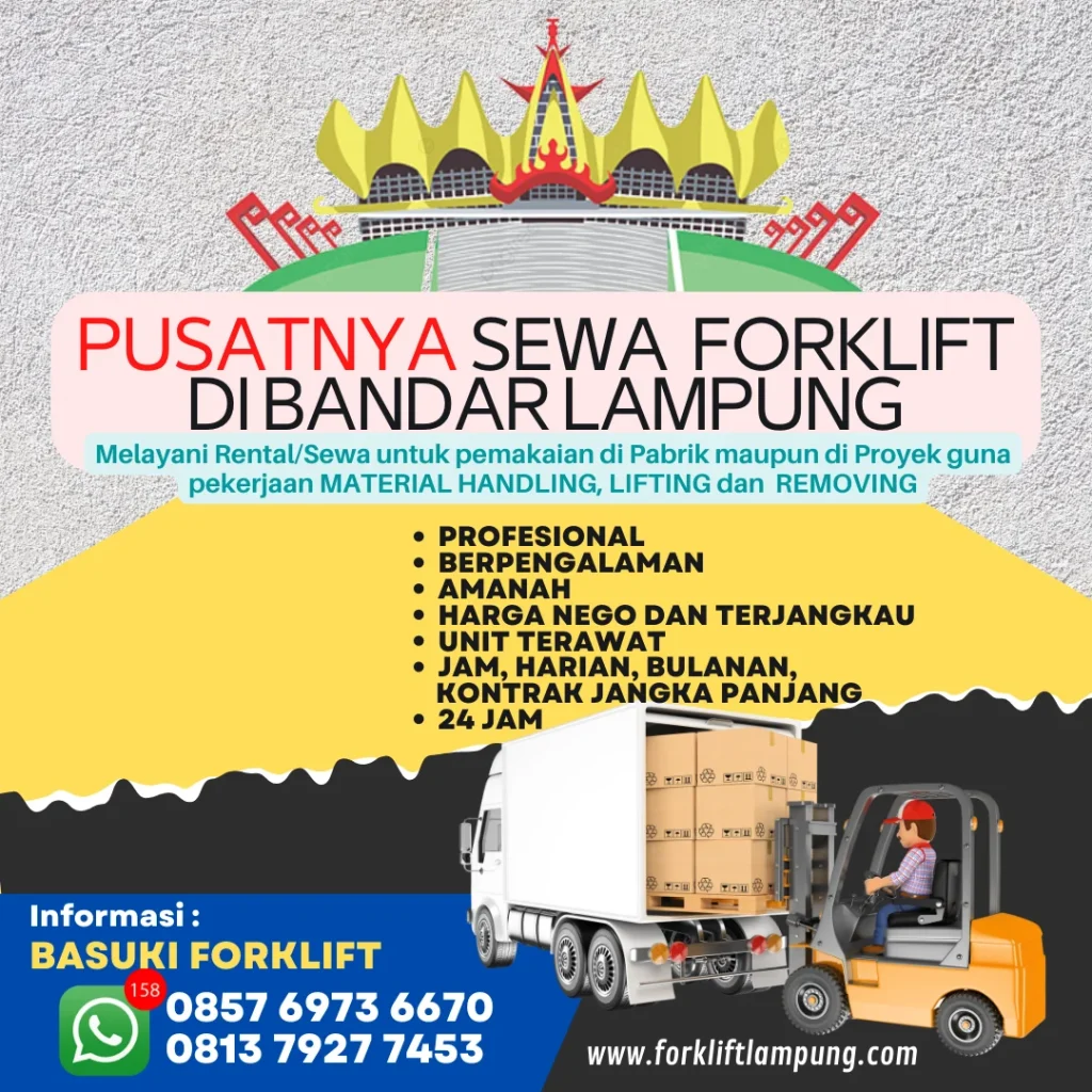 rental forklift bandar lampung