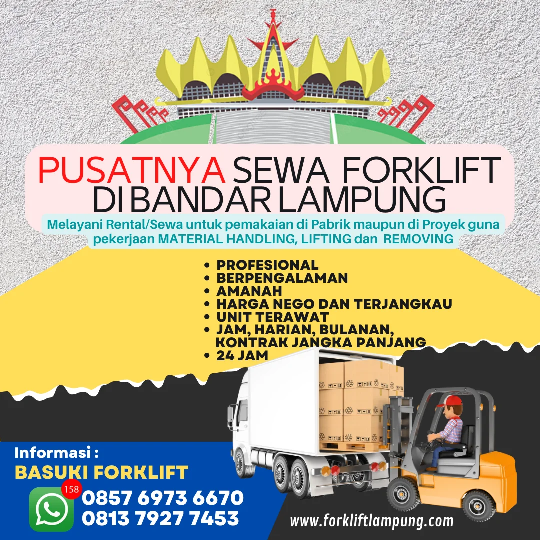 rental forklift bandar lampung
