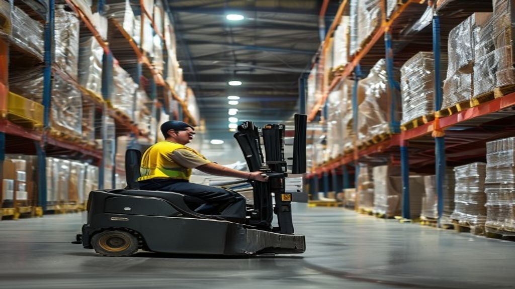 rental forklift lampung
