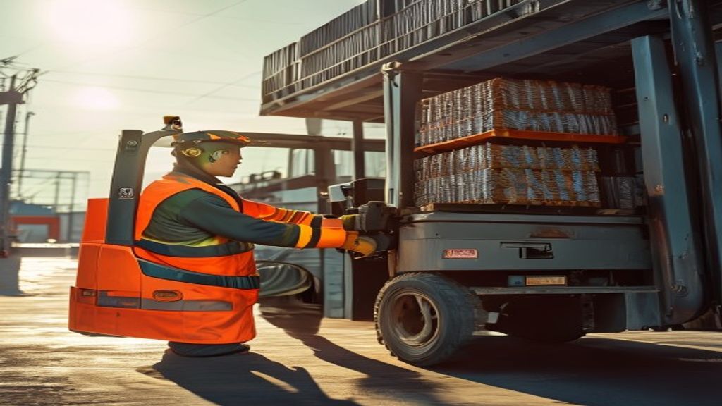 Forklift sewaan di Lampung siap mendukung proyek angkut barang berat dengan efisiensi tinggi