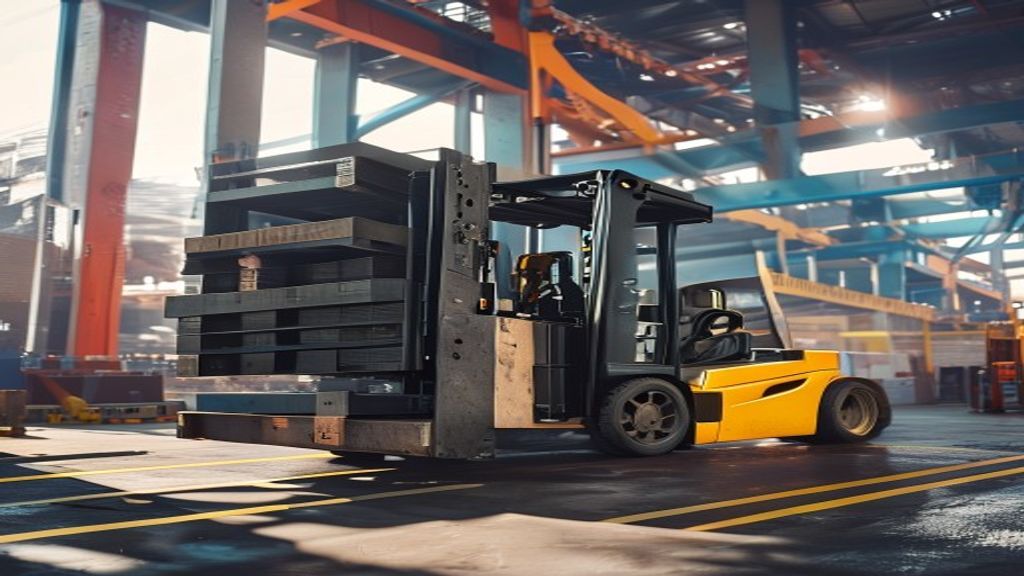 Sewa forklift 3 ton di Bandar Lampung, layanan cepat, harga bersaing, cocok untuk proyek konstruksi.