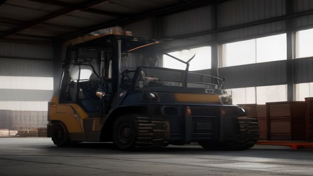 Rental forklift Lampung Selatan, mesin angkat kuat untuk proyek konstruksi dan pergudangan.