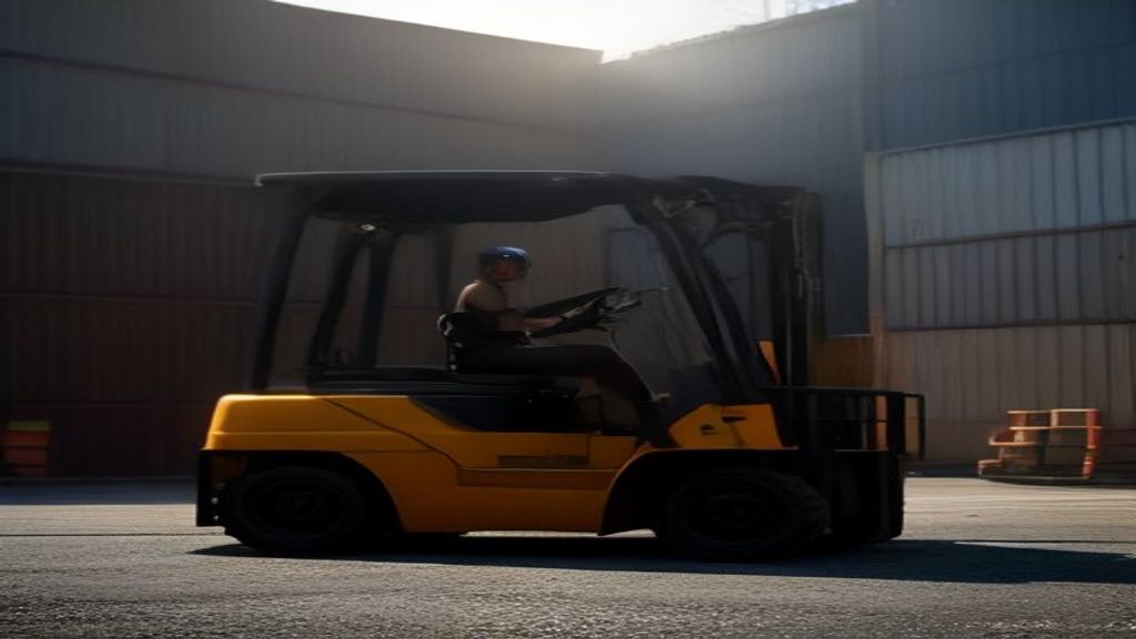 Forklift kuat untuk disewa, layanan sewa forklift terdekat di Lampung, siap bantu proyek Anda.